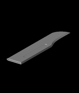 aureola combate cuchillo reprops03 3d print model - Mito3D