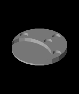 aureola unsc sencillo cajón aficiones juegos 3d print model - Mito3D