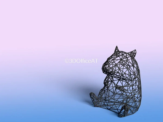 hamster 3d by 3dofficeat teşekkürler 3d print model - Mito3D