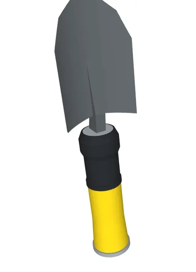 handheld garden shovel - 3d by arnavpurbiya on thangs 3d print model - Mito3D