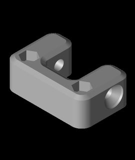 handle bracket leftstl printcipl4 3d print model - Mito3D