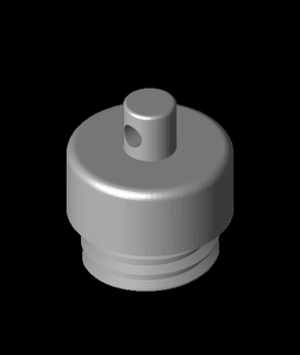 hanging screw-top container 3d model olb1992 thangs 3d print model - Mito3D