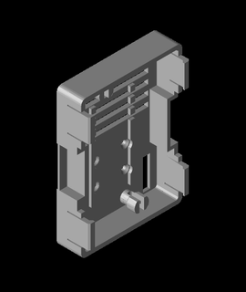 happy es24tx screws case t-li 3d print model - Mito3D
