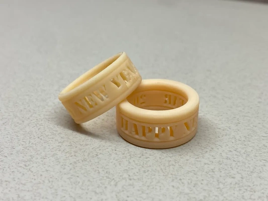 happy year ring 2023 - 3d by smity wa on thangs 3d print model - Mito3D