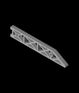 harbor fright storage case rails 3d print model - Mito3D
