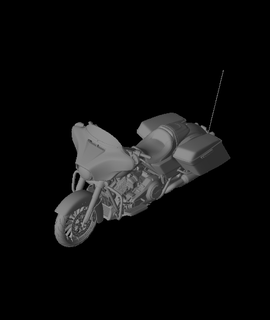 harley-davidson street glide special 2018 3d model thangs 3d print model - Mito3D