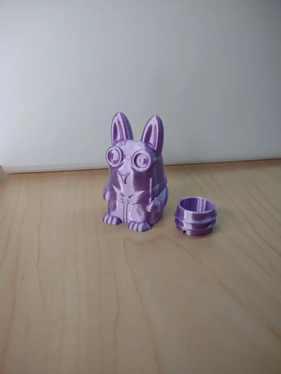 harry potier lapin pâques oeuf 3d by construit bot 3d print model - Mito3D