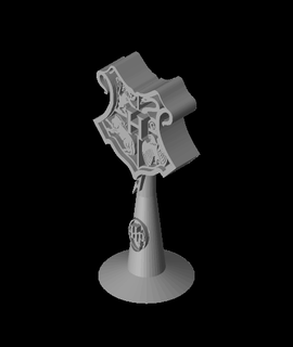 harry potter headphone stand 3d model thangs 3d print model - Mito3D