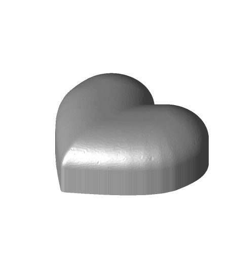 heart extruded frikarte 3D print model - Mito3D