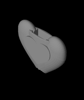 cuore serratura titolare supporto San Valentino 3d print model - Mito3D