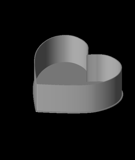 heart nestable box v1 ppac 3d print model - Mito3D