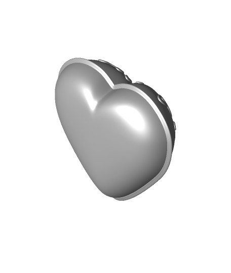 kalp aziz Valentin arkbatı 3D print model - Mito3D