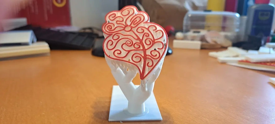 cuore albero 3d by spazioso on grazie 3d print model - Mito3D