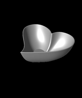hearth bowl - container 180x180x60 sh Home & Garden 3d print model - Mito3D