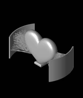 corde cuore hairify jonasr arti divertimento 3d print model - Mito3D