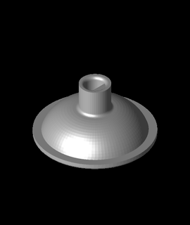 chauffe eau bouton 3d modèle poire pointes 3d print model - Mito3D