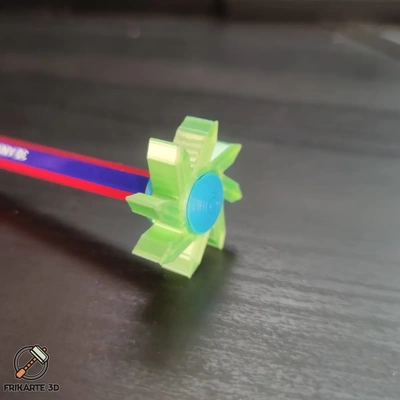 helix pencil spinner - backtoschool 3d by frikarte3d on thangs fidget topper 3d print model - Mito3D