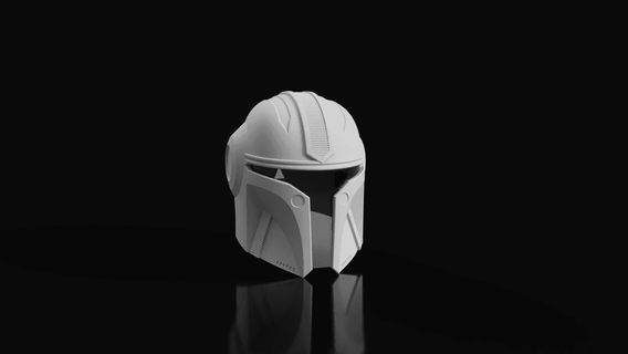 inferno saltador personalizadas postar imperial capacete percevejo adereços 3d print model - Mito3D