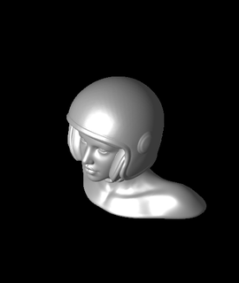 casco niña xxy2022 3d print model - Mito3D
