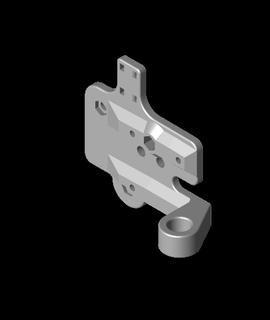 hemera creality bracket inductive 3d model thangs 3d print model - Mito3D