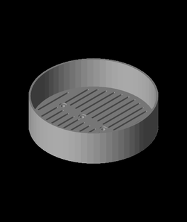 hepa filtro piatto imprinting 3d print model - Mito3D