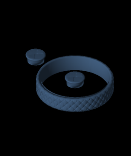 herringbone planetary fidget second color 3d print model - Mito3D