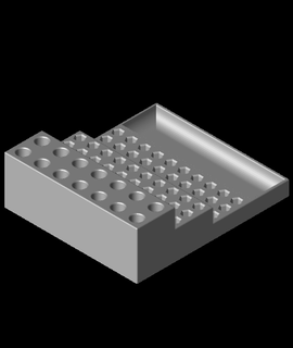 hex bit tray holder racmontana 3d print model - Mito3D