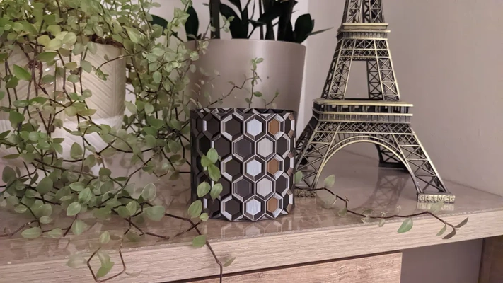 hex vase mode - 3d by ralf h rhager on thangs 3d print model - Mito3D
