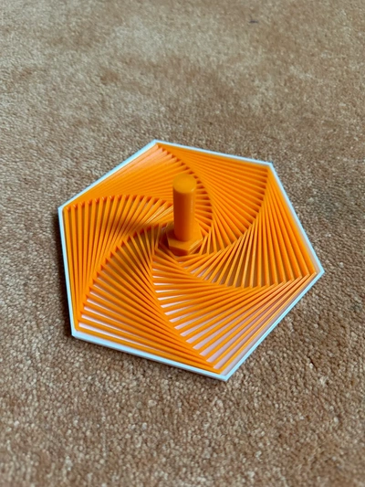 hexagon magnetisch zappeln spielzeug 3d by theethetree on danke 3d print model - Mito3D
