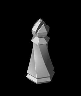 esagono tema scacchi impostato 3d modello tovaglie grazie 3d print model - Mito3D