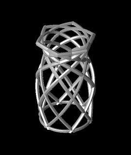 hexagonal abrir cara Panela suporte casa jardim 3d print model - Mito3D