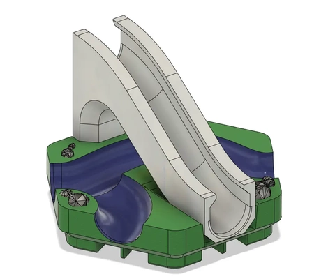 hexatracción acueducto rampa 3d by bittorrent on gracias 3d print model - Mito3D