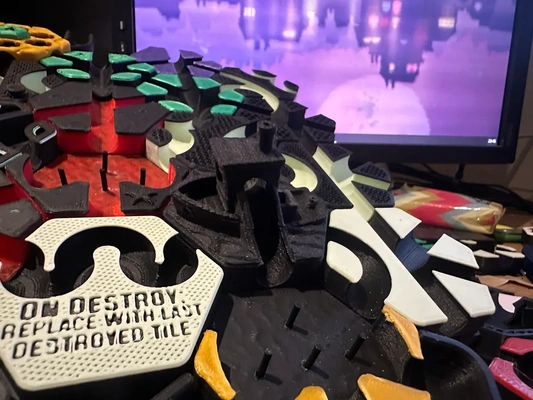 hextraction - benchy tile 3d by theethetree on thangs speed bump 3d print model - Mito3D
