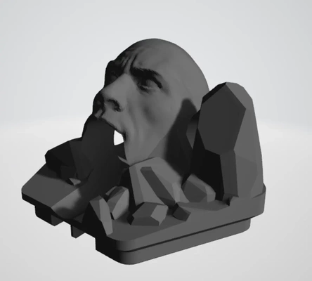 estrazione roccioso roccia piastrella 3d by bittorrente on grazie 3d print model - Mito3D