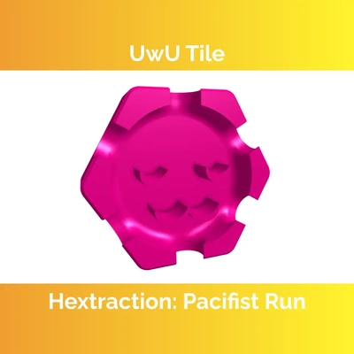 hextraction - uwu tile 3d by iceches on thangs 3d print model - Mito3D