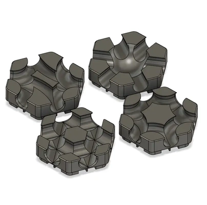 hextraction maudit collection 3d by timothyjackman 3d print model - Mito3D