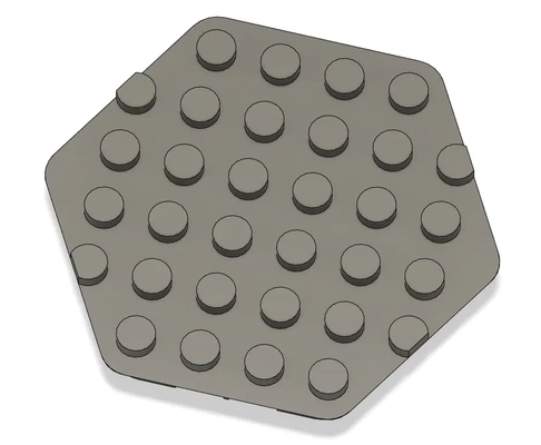 hextraction lego tile - 3d by timothyjackman on thangs 3d print model - Mito3D