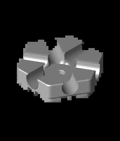 hextraction magnet trap asterix tile - 3d by theethetree on thangs 3d print model - Mito3D
