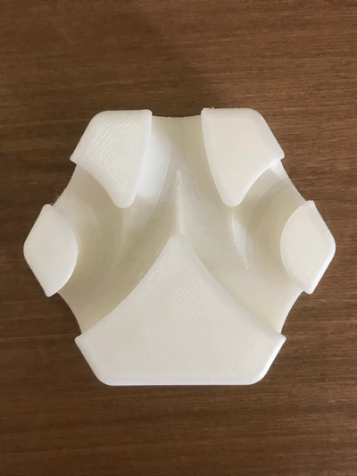 hextraction tuile 3d by odeur 3d print model - Mito3D