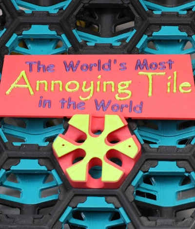 hextraction world's annoying tile in world - 3d by zackfreedman on thangs 3d print model - Mito3D