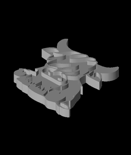 highland cowstl   lostlittlesheep  3d print model - Mito3D