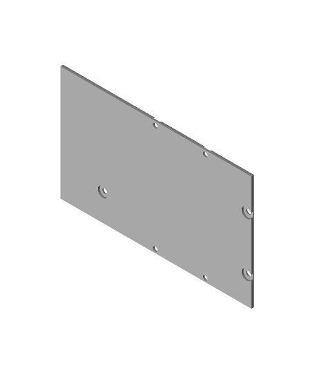 hikvision painel+hdd suporte kissthomas 3D print model - Mito3D