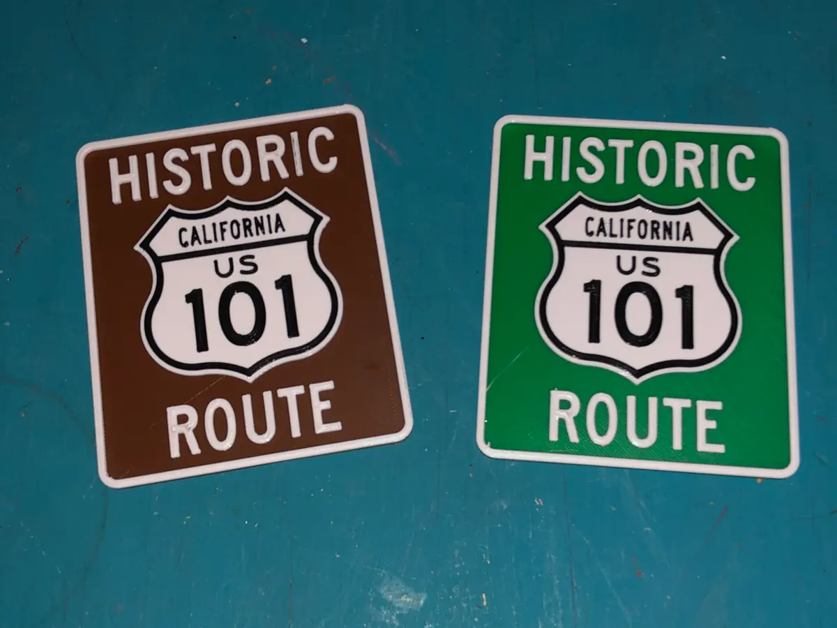 historic 101 signstl - 3d by asseenon on thangs 3D print model - Mito3D