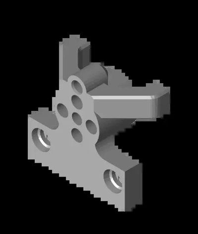 hmg73 slice copperhead screw mount v2stl - 3d by mediaman3d on thangs 3d print model - Mito3D