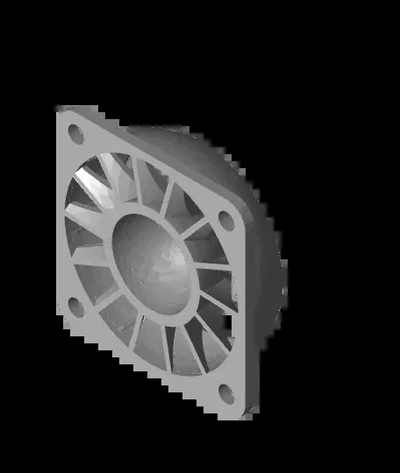 hmg7 turbine fan guardstl - 3d by mediaman3d on thangs 3d print model - Mito3D
