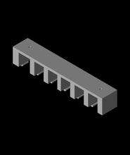 hockey bâton grille titulaire soutien 3d modèle 3d print model - Mito3D