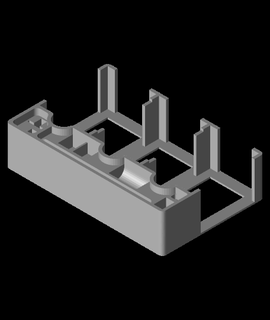 hogwarts batalla defensa oscuro 3d print model - Mito3D