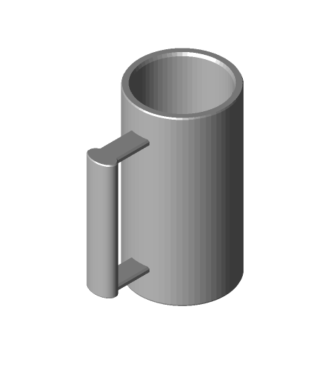 Halter Unterstützung 25cl rot Stier kompatibel 3d Modell danke 3D print model - Mito3D