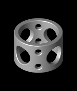 holes napkin ring kwgragsie Home & Garden 3d print model - Mito3D