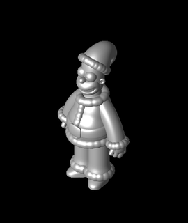 homerstl 3d model axel thangs 3d print model - Mito3D